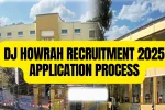 DJ Howrah Recruitment 2025 Application Process