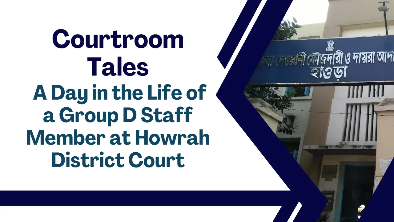 Courtroom Tales: A Day in the Life of a Group D Staff Member at Howrah District Court