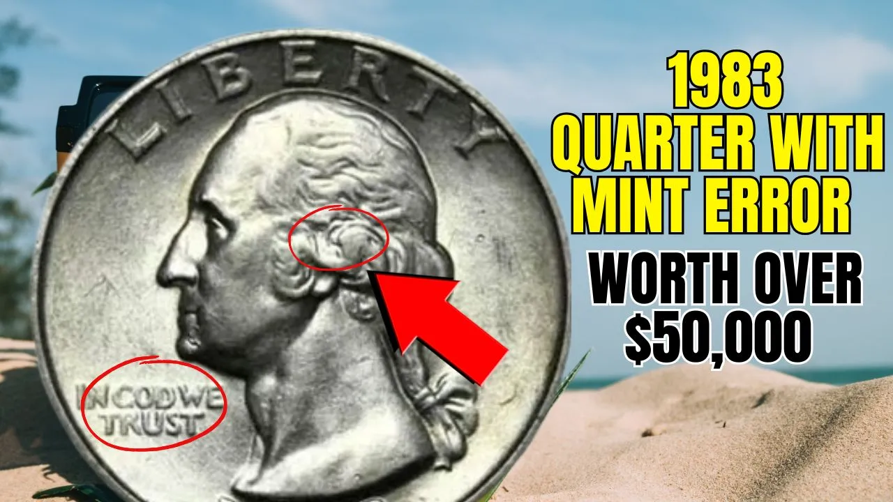 1983 Quarter With Mint Error