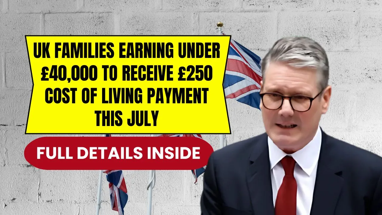 £250 Cost of Living Payment