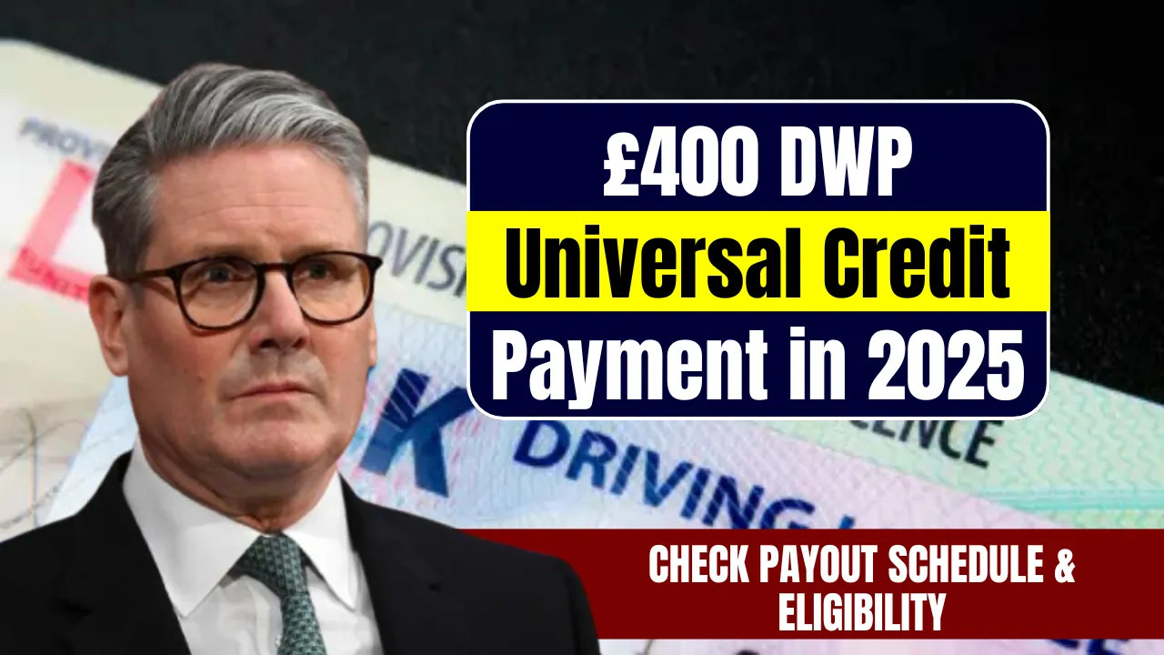 £400 DWP Universal Credit Payment in 2025