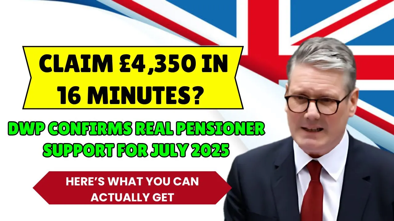 £4350 DWP Pensioner Support