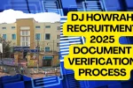DJ Howrah Recruitment 2025 Document Verification Process