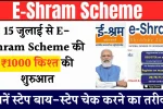 E-Shram Scheme