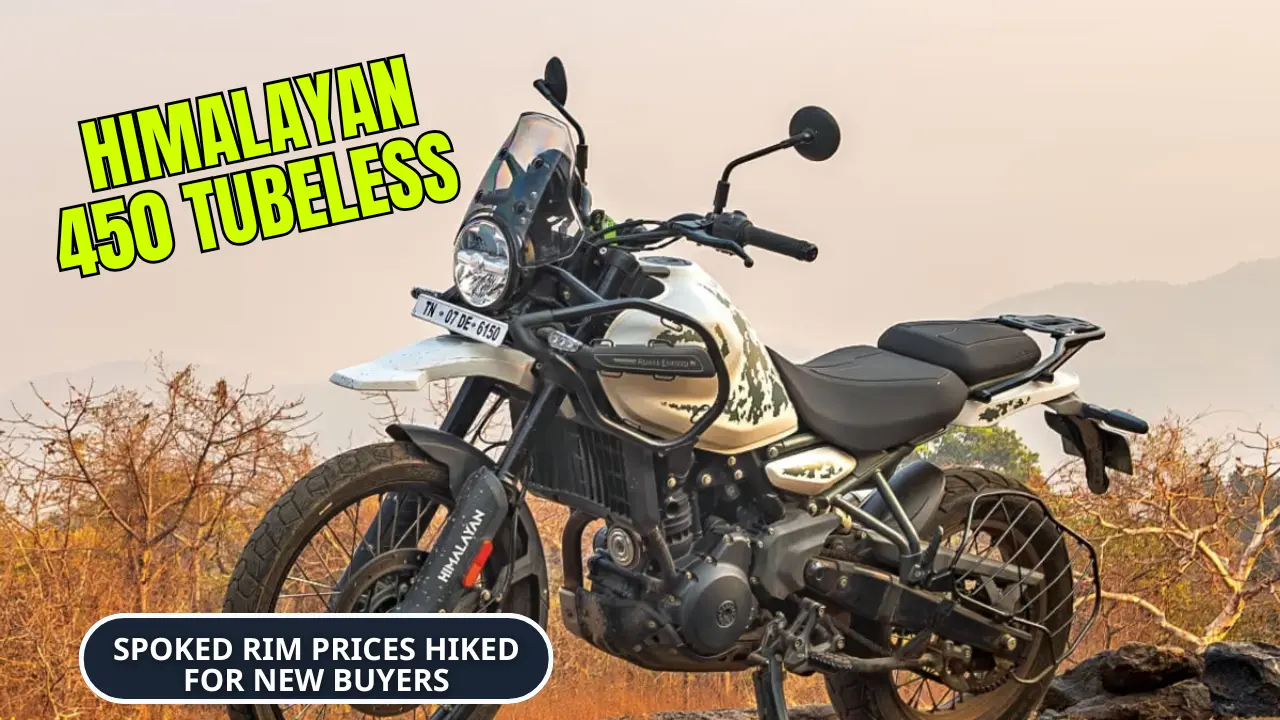 Himalayan 450 tubeless