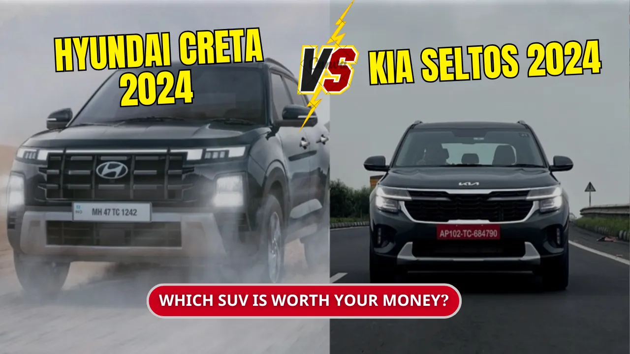 Hyundai Creta 2024 vs Kia Seltos 2024