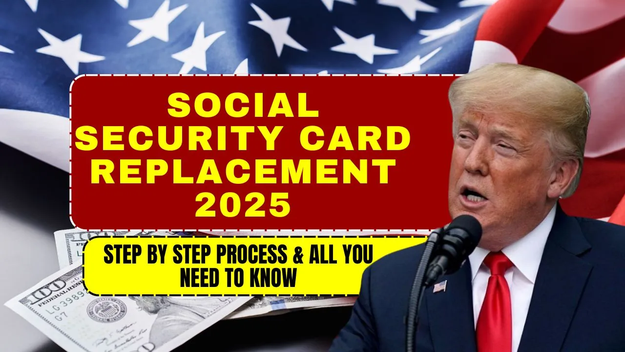 Social Security Card Replacement 2025