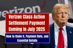 Verizon Class Action Settlement Payment July 2025